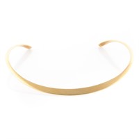 An 18K Yellow Gold Collar Necklace