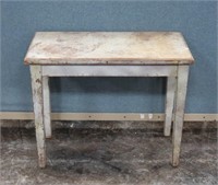 Primitive Country Wood Bench