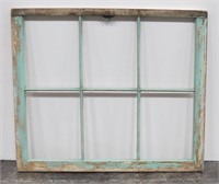 Vintage Shabby Chic Wood Window Frame