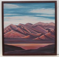 Original Canvas "Spring Mountain Range"