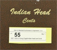1857-1909-S Flying Eagle/Indian head cent book