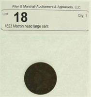 1823 Matron head large cent