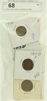 (+/-19) Lincoln cents to include; (5) 1909,