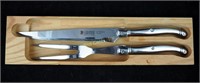 Vintage Sabtier La Guiole Carving Knife & Fork