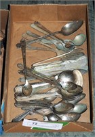 Vintage England Assorted Silver Plate Silverware