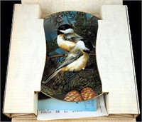 1990 W S George The Chickadees Bird China Plate