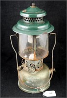 Vintage Coleman Silver Metal Base Lantern