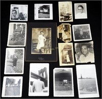 14 Vintage Black & White Assorted Photograph Lot