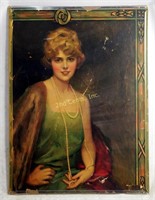 Antique 1900's Pepsodent Portrait Advertisement