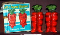 Vintage New Carrot Japan Salt & Pepper Shakers
