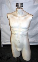 Male Mannequin Full Torso No Arms Or Legs 36"