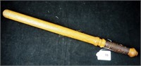 Vintage 1950's Oak Wood Police Baton Night Stick