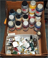 Artist Paints Acrylics Large Box Lot