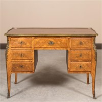19th Century Bronze Mounted French Desk