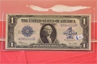 1923 One Dollar Blanket Note  nice