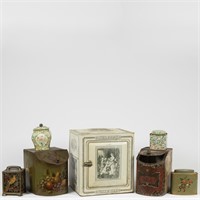 Group of Miscellaneous Cookie Tins - Schepps