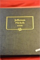 Jefferson Nickel Folder 1938 to 1982