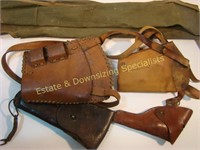 Misc. Lot of German WWII Era Holsters and Pouches