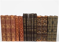 Group of Leather Bound Books - Including Plato