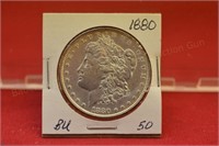 1880 Morgan Silver Dollar  BU