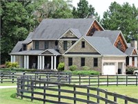 Trophy Horse Farm--Custom Barn & Country Home