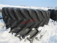(2) 18.4 R 42 Goodyear Tractor Tires