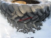 (2) 18.4 R 42 Goodyear Tractor Tires