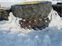 (2) 480 /80 R 46 Goodyear Tractor Tires