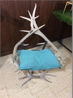 Chair made of elk horns