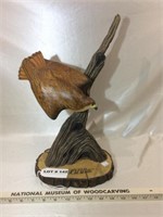 Bird woodcarving by K.W. White