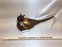 Pheasant woodcarving
