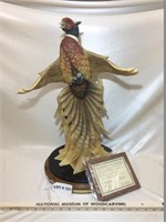 "PRAIRIE THUNDER" Pheasant sculpture