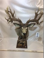 "CROWNING GLORY" Deer sculpture