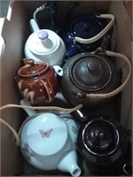Assorted teapots