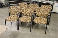 (6) MATCHING STACKABLE CHAIRS
