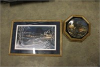 TERRY REDLIN COLLECTORS PLATE AND FAMILY