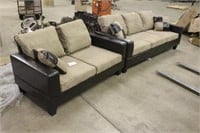 MATCHING COUCH AND LOVE SEAT, UNUSED FREIGHT