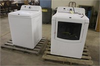 MAYTAG WASHER AND DRYER, DRYER SET FOR PROPANE