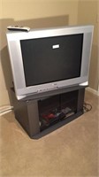 32 inch Sony Television and Stand