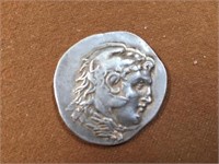 ALEXANDER THE GREAT SILVER COIN
