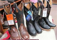 (3) Men's Boots, Assorted Brands Size 8D