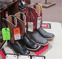 (2) Men's Boots, Assorted Brands Size 8.5D