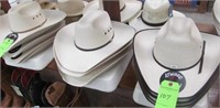 (6)  Mens Straw Hats Assorted Sizes