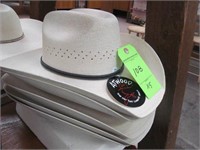 (5) Mens Straw Hats Assorted Sizes