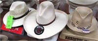 (4)  Mens Straw Hats Assorted Sizes