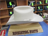 Resistol  71 Silverbelly Felt Hat, Size 7 1/2 LO