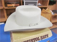 Resistol  6X Silverbelly Felt Hat, Size 7 1/4 LO