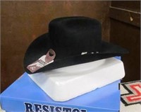 Resistol Mens 5X Silverbelly Felt Hat, Size 7 L