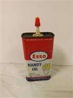 Vintage Esso Hand Oiler Oil Can