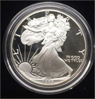 1989 1oz Fine Silver American Eagle Proof